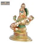 Best Brass Goddess Saraswati Ji Idol 4 4 47 eMetalCrafts