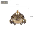 Best Designed Brass Dhuna Loban Burner 4 4 50 eMetalCrafts