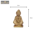 Brass Lord Khatu Shyam Ji Idol Statue Decorative Showpiece 6 406 eMetalCrafts