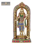 Brass Lord Ram Statue, Showpieces Figurine 2 482 eMetalCrafts