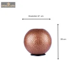 Aluminium Flower Pot 5 5 6 eMetalCrafts