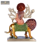 Brass Maa Durga Statue | Maa Durga On Lion for Blessings 5 515 eMetalCrafts