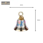 Brass Made Decorative Temple Bell 3 613 eMetalCrafts