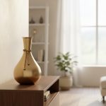 Aluminium Crafted Vase
