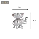 Festivals Aluminium Dry fruit Elephant Bowl1000ml 5 Add a little bit of body text 1 1 1 eMetalCrafts