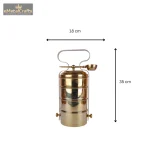 Gold-Toned Brass Easy to Clean Lunch Box 2 Add a little bit of body text 19 eMetalCrafts