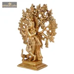 Lord Krishna Idol Playing Flute | Sri Krishna Brass Sculpture 3 DSCF5492 eMetalCrafts