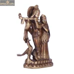 Superfine Brass Radha Krishna with peacock Idol 3 DSCF5496 eMetalCrafts