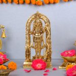 Brass Showpiece Ramlala God Idol Statue