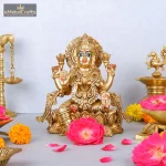 Super Fine Brass Lotus Laxmi 1 Brass Lotus Laxmi
