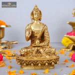 Exotic India Lord Buddha - Brass 1 DSCF5988 eMetalCrafts