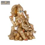 Super Fine Brass Lotus Laxmi 3 DSCF6423 eMetalCrafts