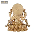 Super Fine Brass Lotus Laxmi 5 DSCF6425 eMetalCrafts