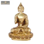 Exotic India Lord Buddha - Brass 2 DSCF6498 eMetalCrafts