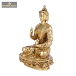 Exotic India Lord Buddha - Brass 4 DSCF6501 eMetalCrafts