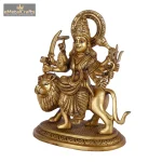 Solid Pure Brass Durga Maa Devi Idol 4 DSCF6665 eMetalCrafts