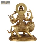 Solid Pure Brass Durga Maa Devi Idol 5 DSCF6666 eMetalCrafts