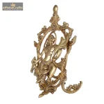 Divine Vastu Mahabali Hanuman Brass Statue 4 DSCF6698 eMetalCrafts