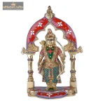 Standing Lord Rama Brass Statue Inside Temple 2 DSCF6741 eMetalCrafts