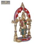 Standing Lord Rama Brass Statue Inside Temple 3 DSCF6742 eMetalCrafts