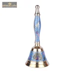 Pure Brass Pooja Bell for Home and Temple 2 DSCF6751 eMetalCrafts