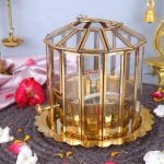Brass & Glass Akhand Deepak
