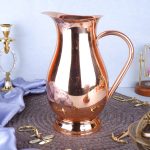 Copper Hammered Jug