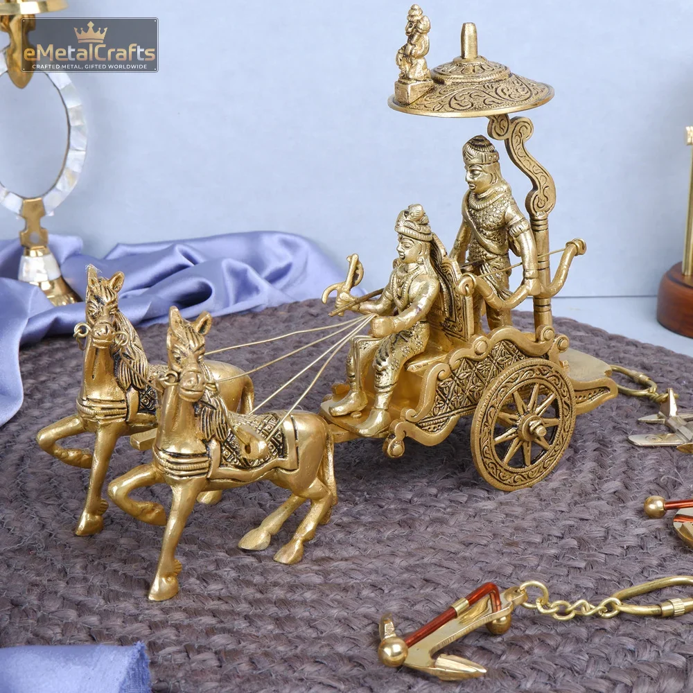 Brass Mahabharat Rath Brass Mahabharat Rath