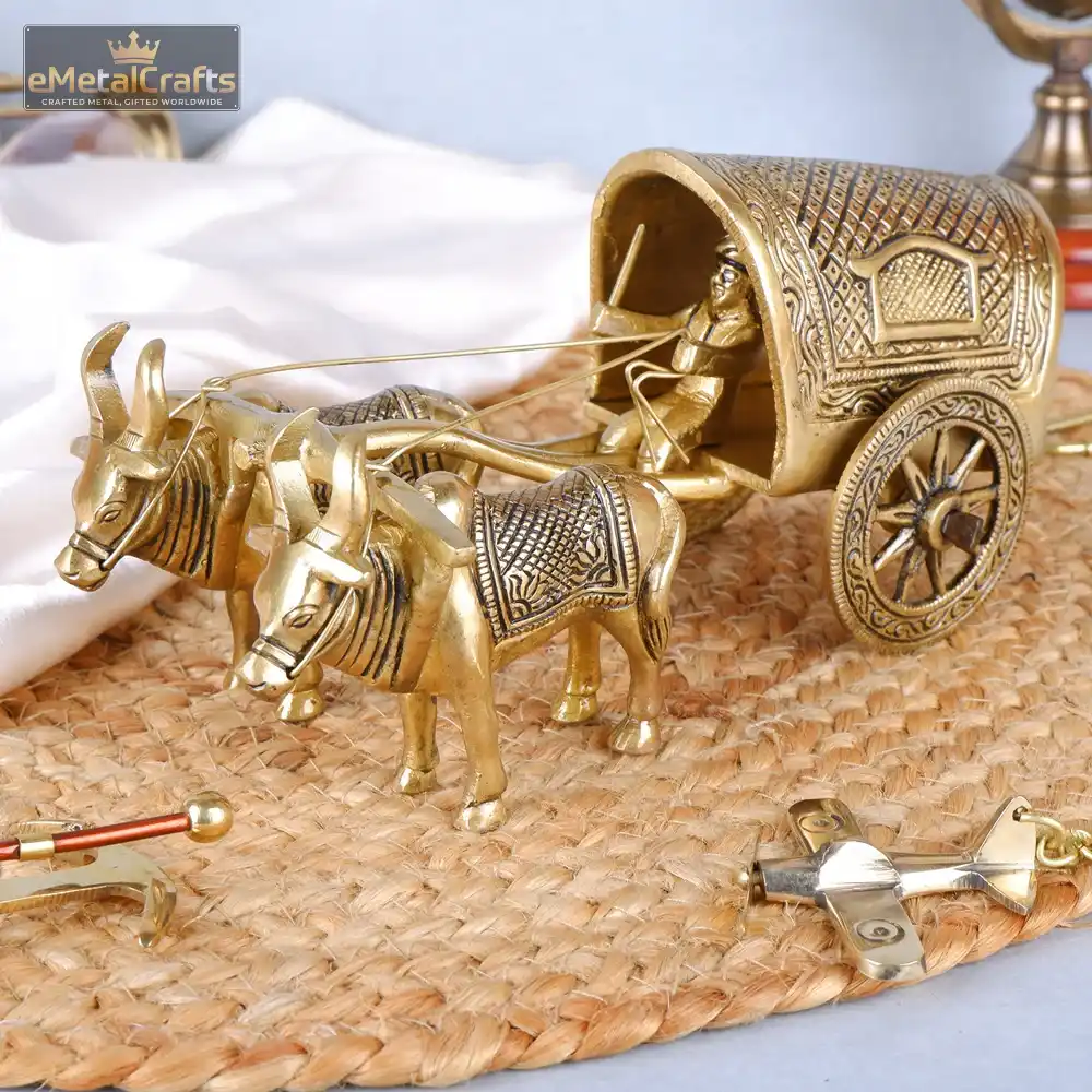 Brass Bullock Cart Brass Bullock Cart