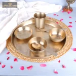 Kansa Mate Dinner Set 1 kansa mate dinner set thali