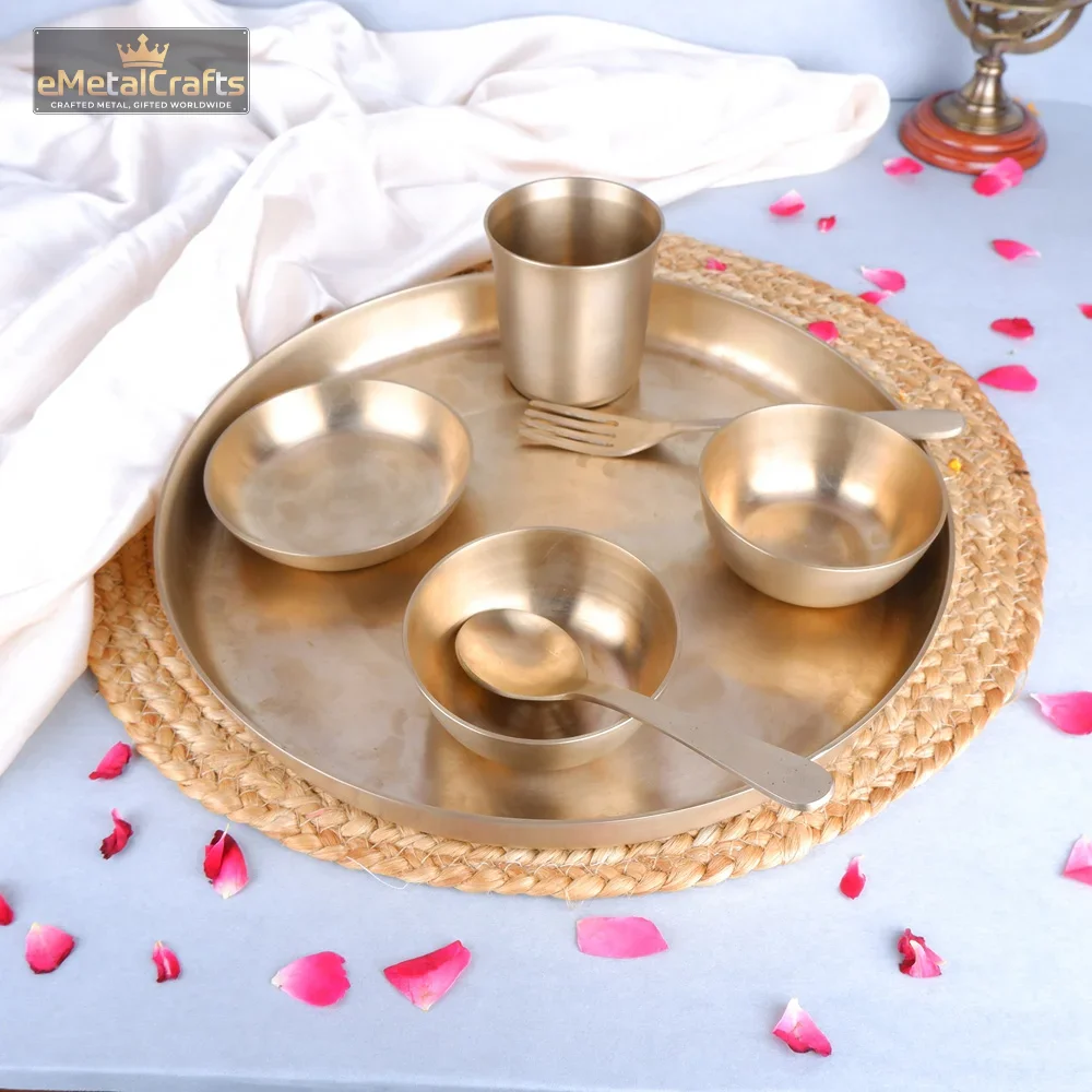 kansa mate dinner set thali kansa mate dinner set thali