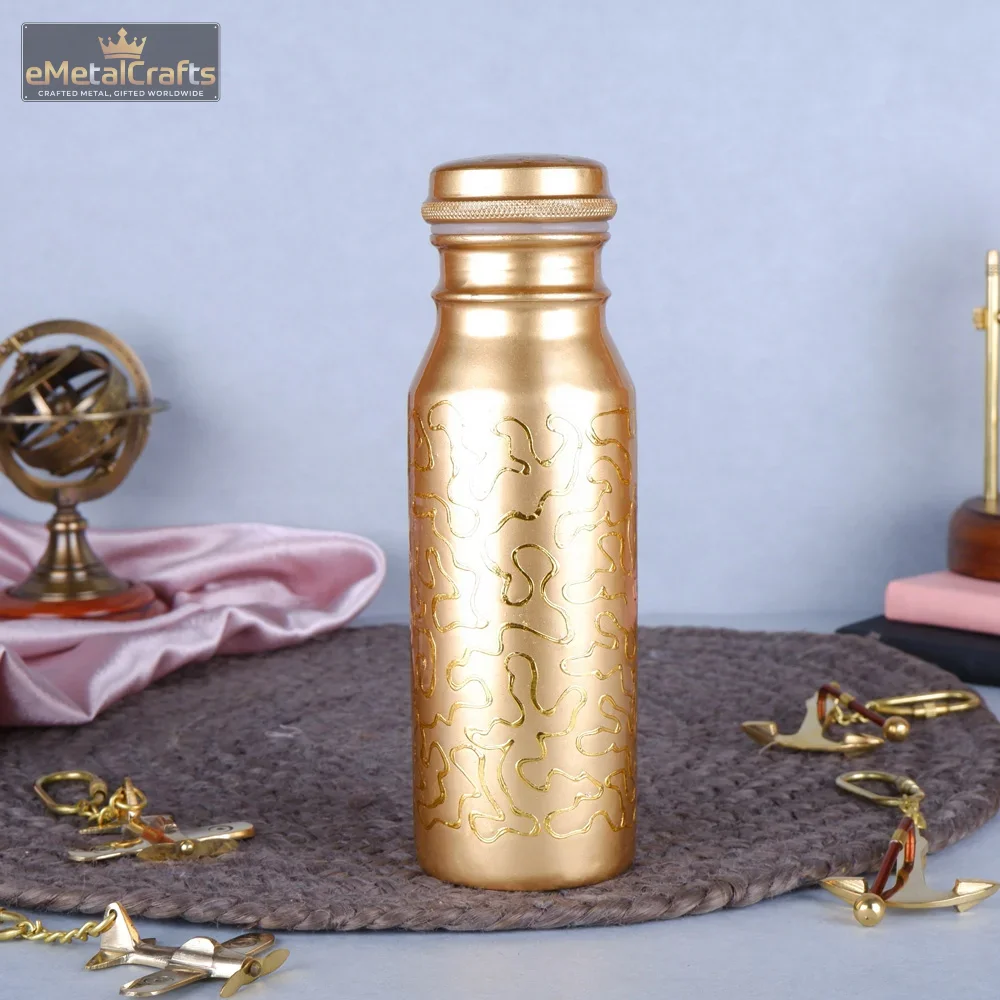 Pure Copper Printed Bottle Pure Copper Printed Bottle