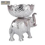 Festivals Aluminium Dry fruit Elephant Bowl1000ml 4 DSCF8141 eMetalCrafts