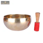 Golden Singing Medium Bowl Set, For Helps In Healing,Relaxation 3 DSCF8353 eMetalCrafts