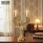 Queen Beautiful Wing Candle Stand | Brass Candle Holder 1 Untitled design 29 eMetalCrafts