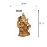 Exquisite laxmi ganesh murti in brass for home temple 5 Add a little bit of body text 9 eMetalCrafts