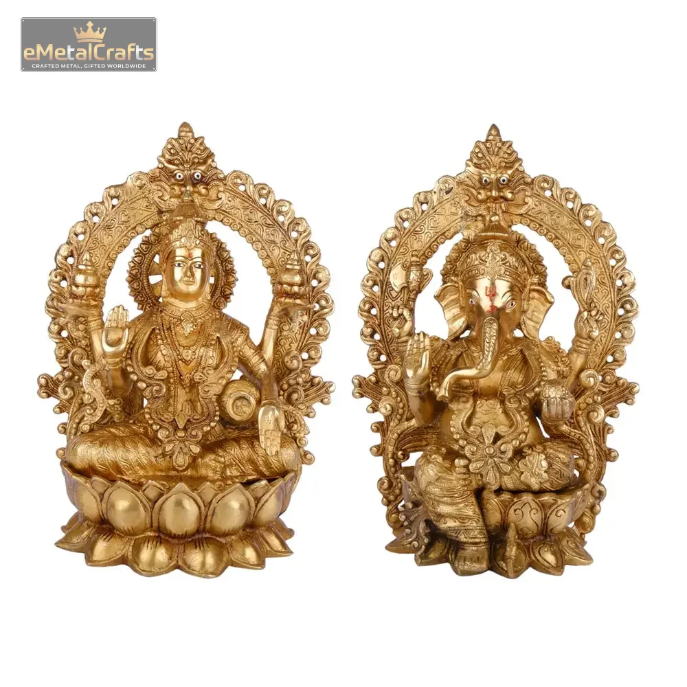 laxmi ganesh brass murti laxmi ganesh brass murti