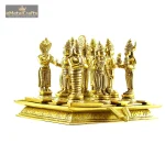 Brass Navagraha Statue - Nine Planetary Deities 3 093 eMetalCrafts