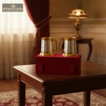 Brass 2 Mug Gift Set Box 1 1 12 eMetalCrafts