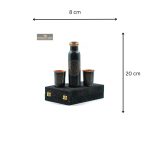 Pure Copper Water Bottle Set 1 Litre with 2 Glasses 4 Add a little bit of body text 16 eMetalCrafts