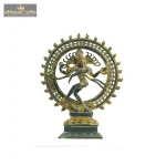 Exotic India Nataraja King of Dancers Lord Shiva Brass Statue 2 DSC04033 2 eMetalCrafts