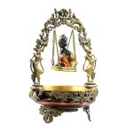 brass baal gopal urli