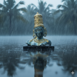 brass buddha statute