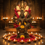 Pure Shiv Parwati Brass Idol